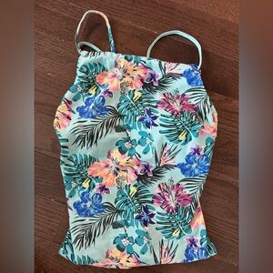 Tropical Tankini Top NWOT